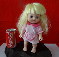 Old doll girl doll beautiful baby girl toy used physical photograph like picture and view props