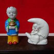 Ceramic old toy cartoon ceramic plastic piece 90 nostalgia collection antiques have flawed individual prices