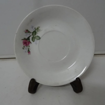 Old plate saucer flower plate 80 s old household sauce vinegar dish nostalgic collection antique ornaments props physical photo