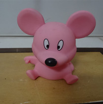 Old savings tank Sharpe pot early small mouse toy piece plastic piece plastic photography shipped