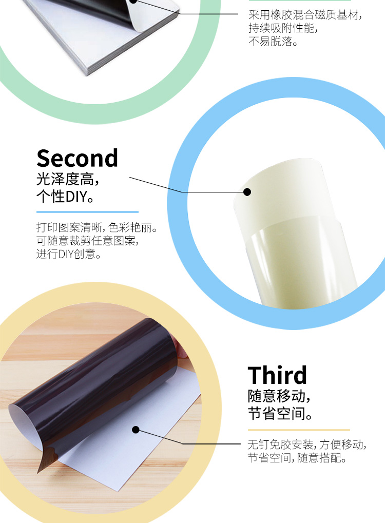 Giấy in ảnh A3 / 10 tờ giấy bóng mờ từ tính từ giấy in phun mực in ảnh DIY - Giấy văn phòng giấy a4 hồng hà