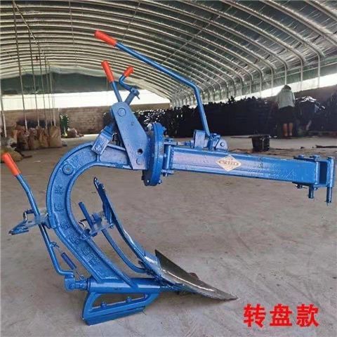 Hand-Held Tractor with Large Grating Plow, Heavy-Duty High-Horsepower Double-Sided Turning Plow, Soil Loosening Plow, Rotary Plow