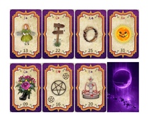 Purple Halloween Lenormand 36 photos