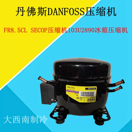 Оригинальный компрессор Danfoss FR8.5Cl SECOP компрессор 103U2890 Comprigerator Compressor