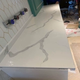 Нулевая прибыль Шанхайского фабрики руды Quartz Stone Ore Ore Austa Бренд рыб Belly White Big Pattern Кварцевый камень