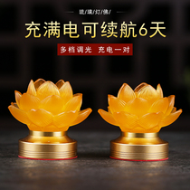 Fortune lanterns lanterns lotus lanterns home charging a pair of Indoor shrines lanterns lamp worship pamphor supplies tribute lanterns