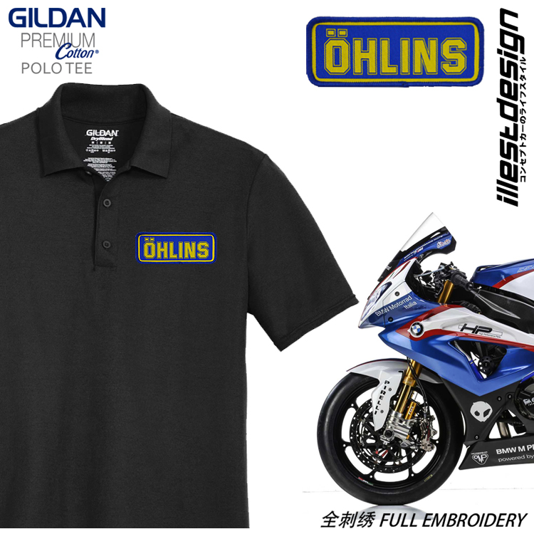 22 Explosive motorcycle modified POLO shirt R3R6CBR600RRZX6RZX10R1299RSV4NINJAH2R