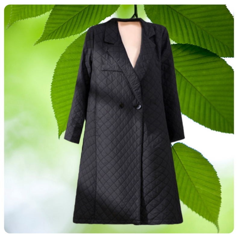 Fashionable Casual Oversized Plaid Suit, Mid-Length, 2025 Spring and Autumn New Women's Versatile Trench Coat Fashionable Casual Oversized Plaid Suit, Mid-Length, 2025 Spring and Autumn New Women's Versatile Trench Coat