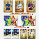 European Cup Star Cards Football Cristiano Ronaldo Messi Mbappe Player Star Merchandise Blind Box Collectible Card Lucky Bag