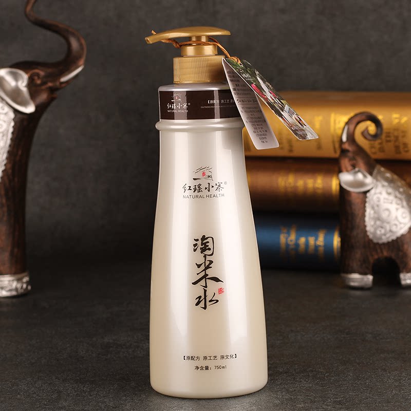 Red Yao Xiaozhai Naughty Rice Water Shampoo Woman Family Clothes Men And Women Universal Hair Conditioner Women Control Oil Smooth And Smooth