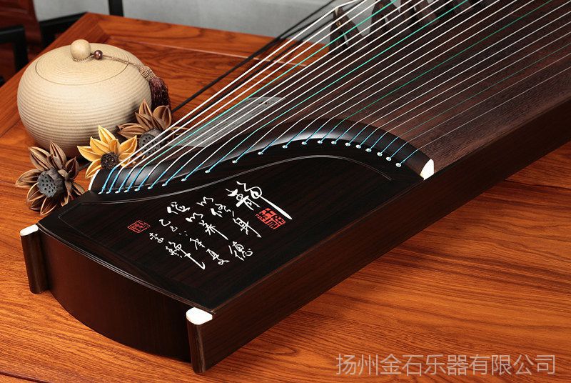 Long Yun Guzheng is the best and the most beautiful Guzheng ebony embedded professional intermediate performance Guzheng anti-counterfeiting