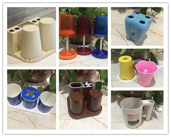 Anya Creative Washing Cup Toothbrush Holder Bathroom Amenities Set Flower Type Tooth Type Table Lamp Type For Teeth Cleaning