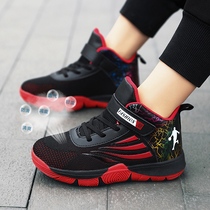 Boy basket sneakers spring net face breathable spring and autumn money Boy Boy Shoes Children Sneaker Tide