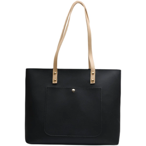 Вместительная и большая универсальная модная сумка на одно плечо, в корейском стиле