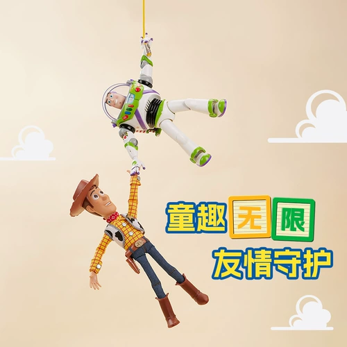 Официальная история игрушек Диснея, Базз Лайтер, огромный дракон, трехглазая кукла, модель, китайский подарок на День святого Валентина