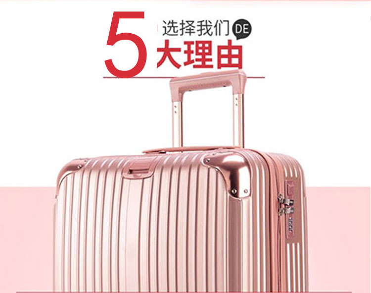 Mini vali nam nữ 18 inch nhỏ trường hợp xe đẩy Hàn Quốc phiên bản của nhỏ tươi lên máy bay 20 inch vali nhỏ vali hồng