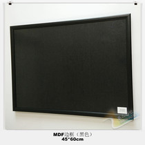 Wooden frame hanging blackboard shop magnetic blackboard advertising coffee shop menu can be customized MDF frame 45*60cm