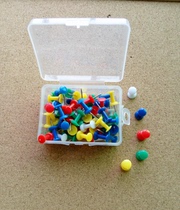 Cork thumbtacks tacks markers photo wall oil painting nails color I-shaped nails office I-shaped nails