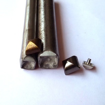 Drum impact nail installation tool manual diy hand knock punch pyramid square matching mold five-pointed star tool