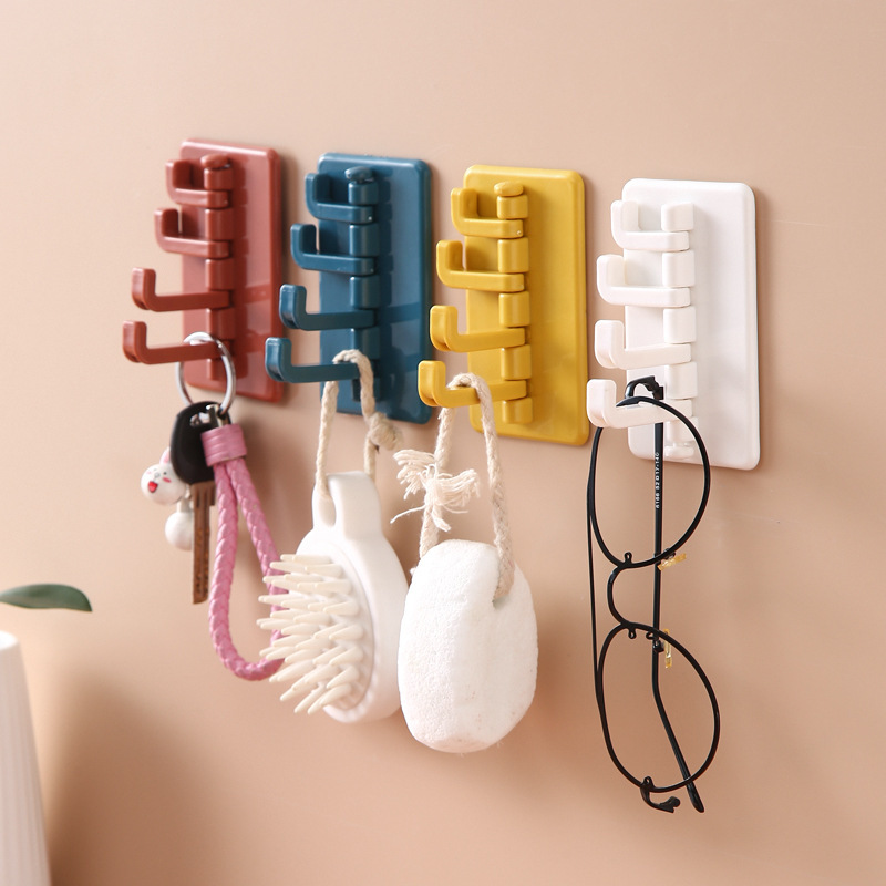 Creative hanging key frame in doorway hanging wall free hanging rack powerful adhesive door rear hook pendant containing deviner