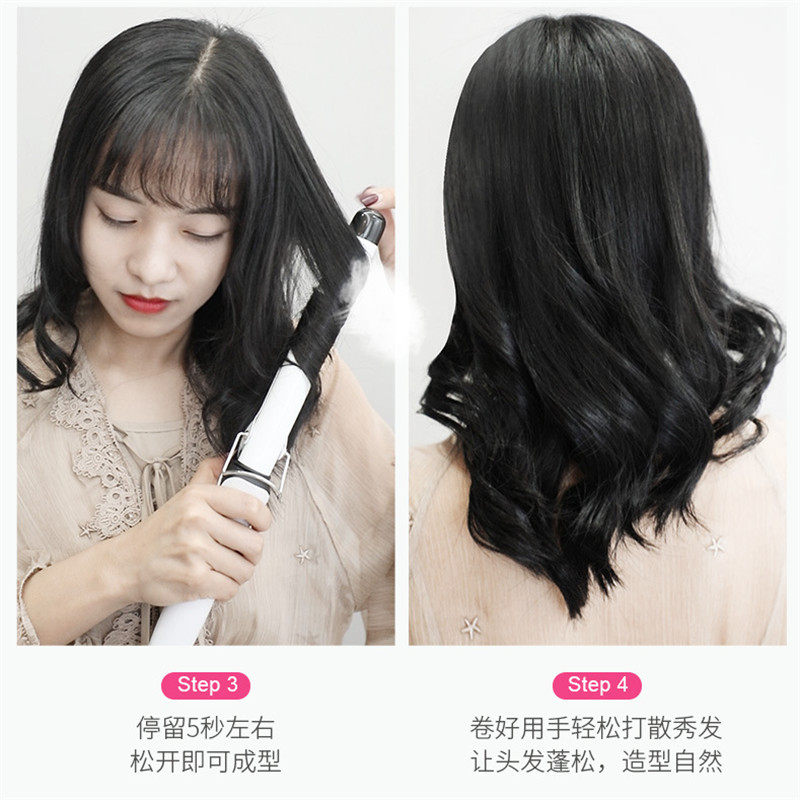 Size Scalding Hair Stick without injury Large wave curator wool curly hair styled Divine Instrumental Roll Inner buckle fluffy Popo head