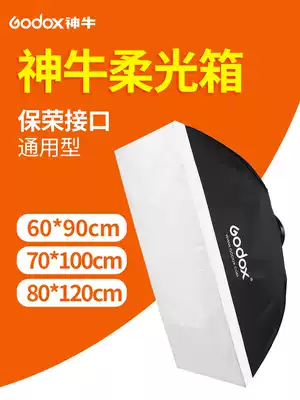 Sacred cow softbox 60X 90cm CM 70X 100cm CM 80 X120cm flash lamp bao rong bayonet portrait still life photography portable diffuser LED solid lamp softbox cover