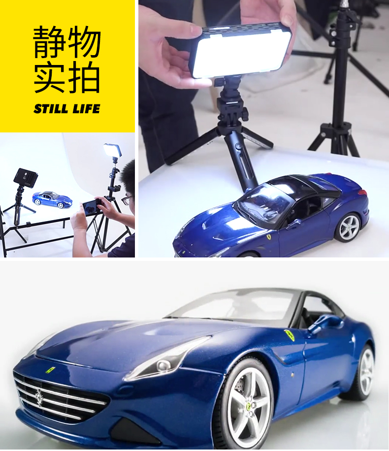 Luôn bò đèn nhiếp ảnh LEDM150 SLR điền camera điện thoại ánh sáng tích hợp pin di động đèn đèn nhỏ điền cầm tay ánh sáng Still Life - Phụ kiện máy ảnh DSLR / đơn chân máy ảnh