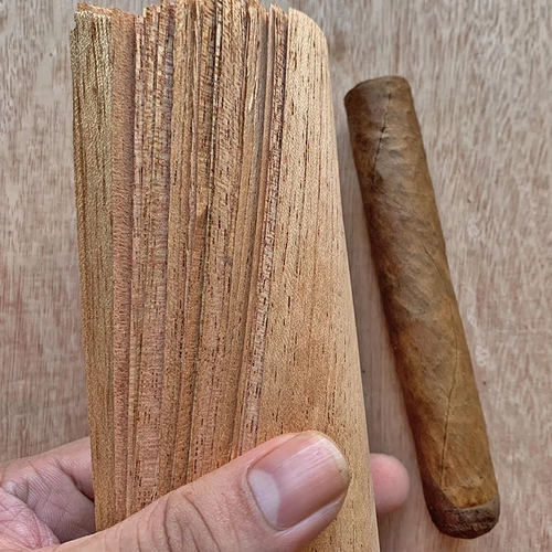 10 штук толщиной 0,3 мм импортированный кедровый мезай музыкальный деревянный кедр тонкий нарезанный мягкий вкус сигар и увлажняющий вкус
