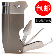 Pipe lighter pipe butane lighter pipe pipe accessories carbon scraper press bar multifunctional