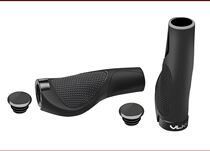 Bicycle handle set pair handle Aluminum alloy horn pair handle Meat ball Mountain bike handle set Ergonomic anode