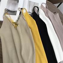 Lace stitching sexy V-neck camisole top for women