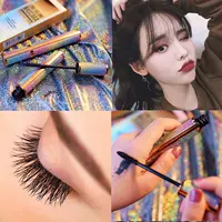 Ngôi sao mới của Leezi bay mascara 4d dài dày không thấm nước và không thấm mồ hôi không trang điểm nở rộ - Kem Mascara / Revitalash mascara kiss me chính hãng