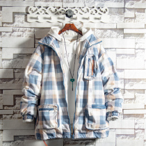 White Sugar Rose Special Price Solid Pocket Tide Card Cotton Clothes Men Winter Thickened warm and chill cotton padded jacket jacket