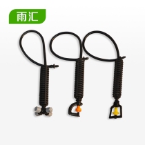 Inverted micro-spray frame 360-degree rotating micro-spray upside-down hanging greenhouse greenhouse gardening sprinkler irrigation atomization micro-nozzle