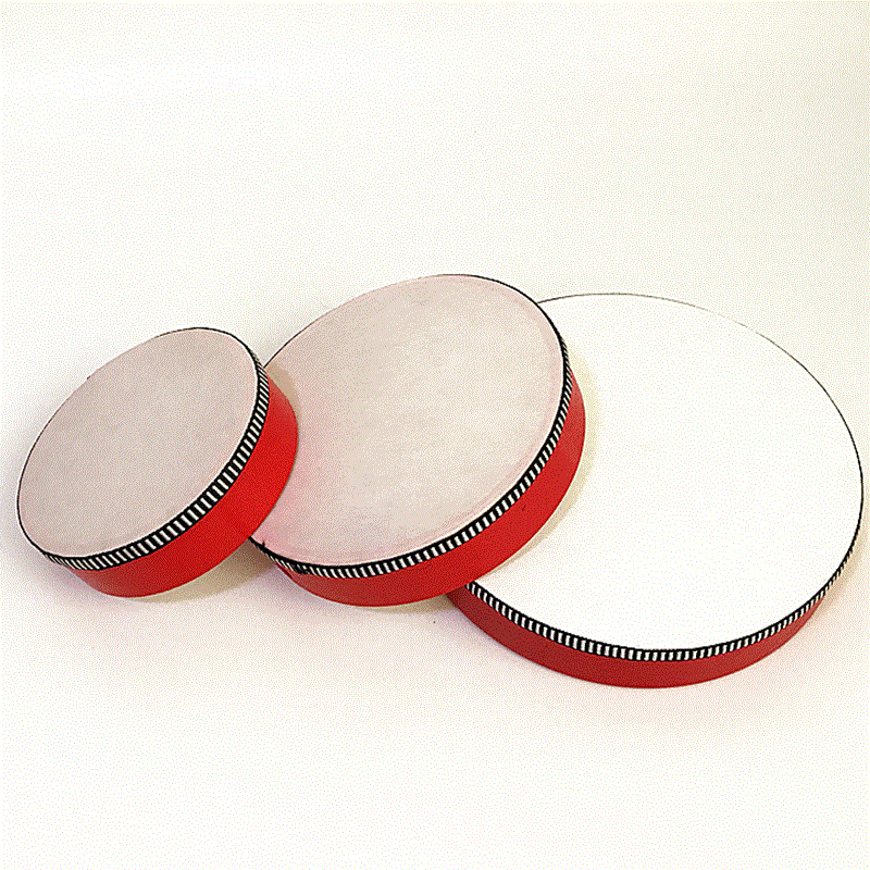 Ưu đãi đặc biệt đồ chơi Orff chính hãng đạo cụ khiêu vũ Tân Cương trẻ em bộ gõ tambourine cừu thổi - Đồ chơi nhạc cụ cho trẻ em bộ trống cho bé trai