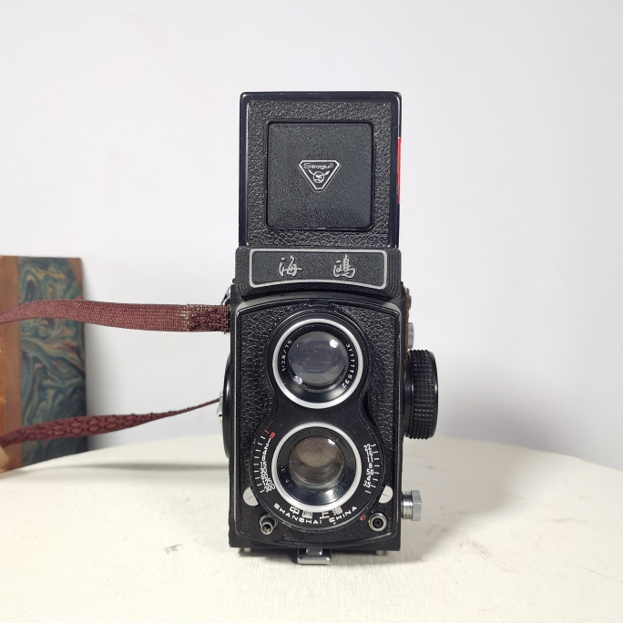 Old-style seagull 4A 120 double antifilm adhesive rolls mechanical eyes double-lens camera 1980s old objects-Taobao