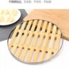 Bamboo grate bamboo steaming sheet steamer grate steaming grid steaming sheet steamed buns household bamboo mat steamer tray mat large iron pot kitchen