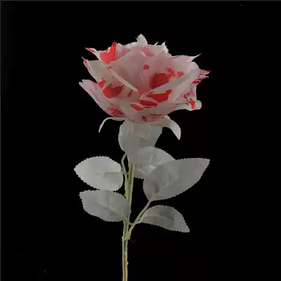 Blood rose horror gothic props photo props simulation flower dark Loli Japanese Gothic wind fake flower