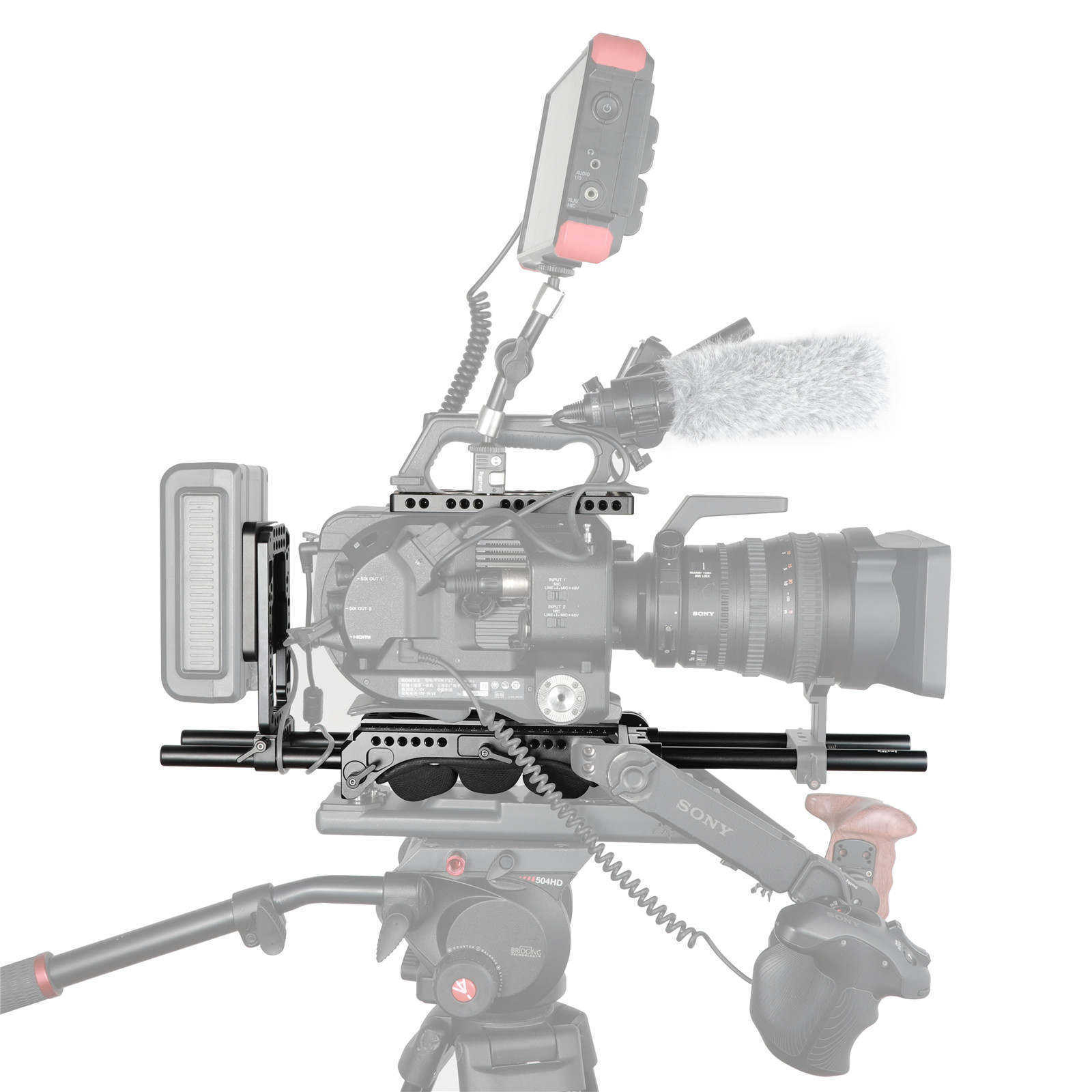 Smog smallrig Sony FS7 FS7II máy ảnh kit SLR đơn điện phụ kiện máy ảnh 2045