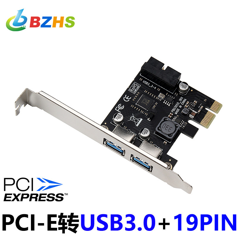 Настольный компьютер PCI-E до USB3.0 расширять кассета передний расширять интерфейс Pcie до USB3.0 перевод Застрявший
