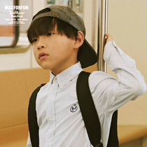 MAXFORFUN original childrens clothing New frontier cotton autumn winter new boy 100 hitch grey casual suit duck tongue cap