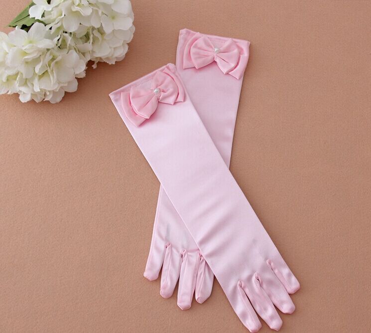 Gants pour fille en satin - Ref 2150105 Image 9