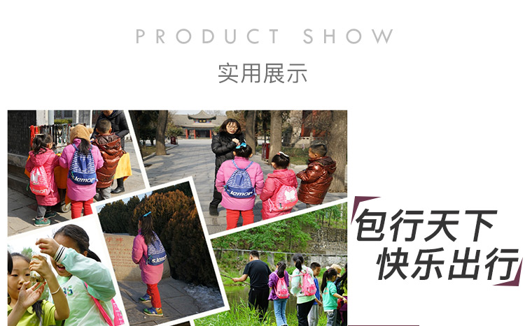 Túi khiêu vũ ba lô màu hồng tươi trẻ em người lớn cô gái bơi gói tập thể dục balo local brand