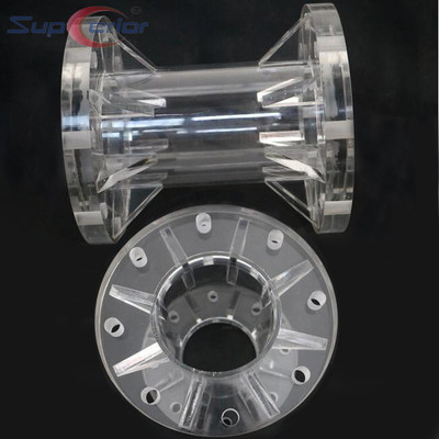 High transparent acrylic tube Plexiglass tube Arbitrary cutting Flange processing custom color shaped tube Round tube