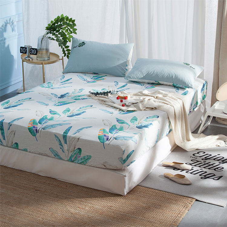Khăn trải giường đơn mảnh chăn bông đơn chăn che ký túc xá đơn đôi 1,5 m giường 1,8 m giường - Trang bị Covers ga trải giường chun đẹp	
