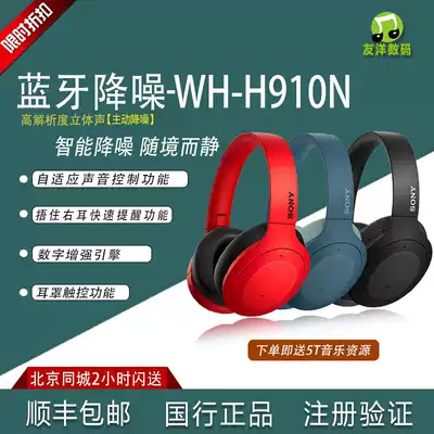 Sony Sony WH-H910N Wireless Noise Canceling Stereo Headset Bluetooth Noise Canceling Headset