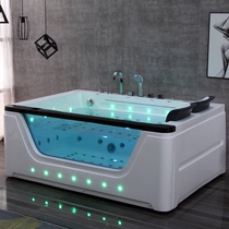 Acrylic Bathtub Luxury Surf Massage Thermostatic Bubble Bath with large bathtub Single double 1 7 m tub
