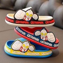 Japanese GP childrens slippers summer cartoon male and female baby indoor non-slip bathroom bath soft bottom open-toed sandals
