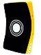 Thickened Taekwondo Side Kick Target, Sanda Fighting Martial Arts Large Target, Large Foot Target, Chest Target, Back Kick Target, Curved Target, Bent Target