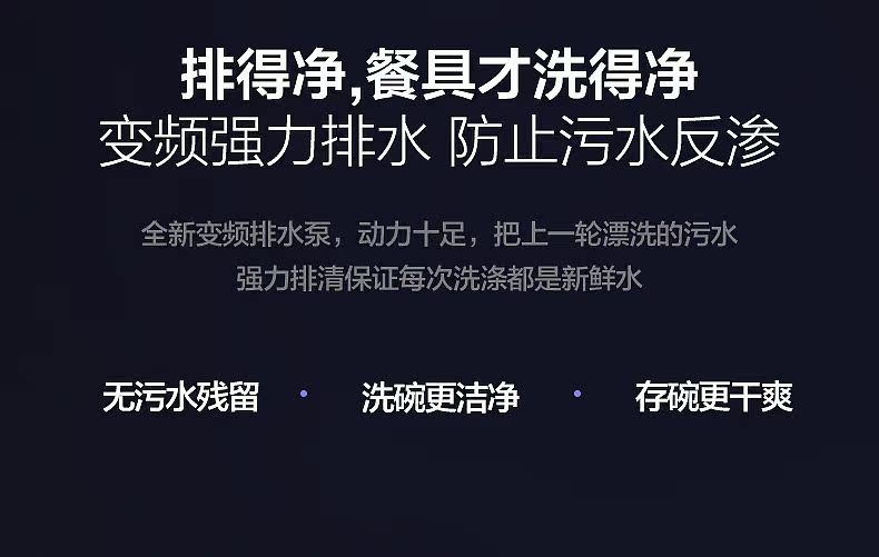 美的 GX600 全自动洗碗机 13套 图13